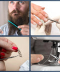 Ultra Precise Cuticle Scissors With Extra Fine Curved Blade For Nail Care And Grooming in versatile usage scenarios.