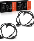 Boss Level Pair Of Front Driver And Passenger Abs Wheel Speed Sensors Designed For Dodge Ram 2500 And 3500 Trucks 2003 Through 2005 Four Wheel Drive