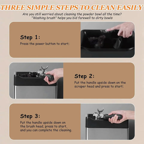 Game Changing Automatic Espresso Knock Box Operating As An Electric Portafilter Cleaner For Fast Coffee Puck Removal And No Sweat Cleanup That Elevates Any Home Barista Session To Pro Level Vibes step-by-step cleaning instructions