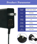5V 2A DC Power Adapter With 9 Interchangeable Jacks 5.5x2.1mm 100-240V AC Input To 5V DC Output 10W cable for USB hub and devices