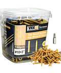 Super Easy 3 Inch Tan Exterior Deck Screws Make Outdoor Projects A Breeze No Pre Drilling Needed Thanks To Self Tapping