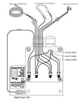 Heated Automatic Stall Waterer For Horses Forged In 304 Stainless Steel Wall Mounted wiring diagram with labels and components.