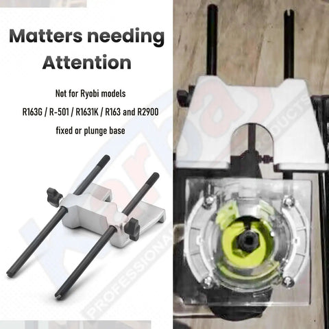 Edge Guide Assembly for 18V One Plus Trim Routers P601 and P206 PCL424B PCL424 R2401 Router Guide 204358001 close-up view
