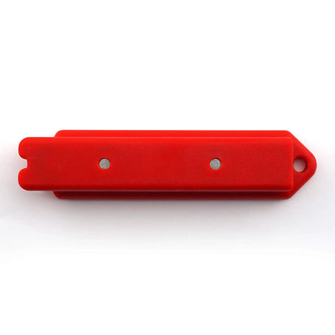Solid Pick Magnetic Stud Finder With Durable Shield Pinpoints Drywall Screws And Nails Spot On For Straight Shot Diy Projects Hanging Picture Frames And Mounting Floating Shelves No Batteries Required In Classic Red
