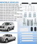 Rear Parking Brake Hardware Kit That Fits 2007 2009 Chrysler Aspen, 2003 2009 Dodge Durango, 2002 2003 Ram 1500 Van, 2004 2010 Ram 1500