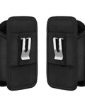 Rugged Belt Holster Built Tough For Handheld Barcode Scanners That Fits TC70x TC70 TC75x TC75 TC72 TC77 And More, dual view