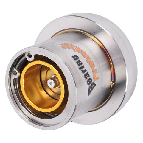 2 Pack Boat Trailer Bearing Protectors With Covers, Stainless Steel Center Grease Cap, 2.717 Inch Diameter, close-up