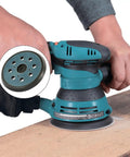 Heavy Duty 5 Inch Sanding Backing Pad With 8 Holes For Killer Dust Control Fits Most Random Orbit Sanders in use on wood.