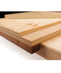 Pro Grade Shooting Board Jig For Hand Planes Delivers Dead Nuts Accuracy With A Swap Easy Ninety And Forty Five Degree Base stacked with various wood types