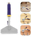 Sheet Metal Hand Seamer Pliers With Straight Jaw And Locking Clamp For Metal Bending Fabrication And HVAC Projects