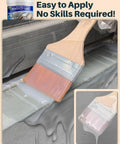 Clear 35Oz Waterproof Sealant Coating for Indoor and Outdoor Use Invisible Water Based Protector applied with a brush