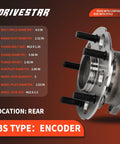 Rear Wheel Hub Bearing Assembly For Honda CR-V 2007-2011 FWD, Crosstour 2010-2015 FWD, And Accord Crosstour 2010-2011 detail view