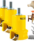 Three yellow tenon cutters for woodworking 1.5 inch diameter with dual straight blades and button screws, wood joint diagram.