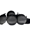 Hella Durable 50 Pack Of 1 5 Inch Iron Clavos Matte Black Decorative Nails showing hammered design for rustic furniture and DIY projects.