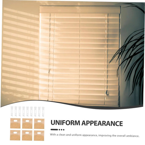 Vertical Blind Slats And Stems Replacement Kit for Damaged Blinds Easy DIY Fix for Windows with Durable Parts Quick Restoration