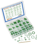 495 Piece SAE And Metric O Ring Kit With O Ring Picks And Installation Tools For DIYers Pro Grade Rubber Washers NBR Green