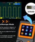 Power Circuit Tester Probe Kit Pro Grade For Automotive Use With Oscilloscope Mode display screen and waveform analysis