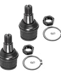 Front End 12pc Suspension Kit For 2000 2004 Ford F 250 Super Duty 4x4 Upgraded Ride Includes Control Arms Ball Joints Tie Rods Sway Bar Links Bushings And All Necessary Components For a Stiff Smooth Off Road Ready Ride front ball joints with hardware
