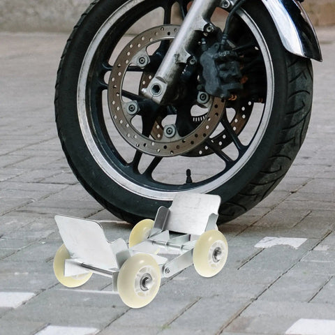 Heavy Duty Car Mover Dolly With Steel And Rubber Wheels For Cars Motorcycles And Electric Vehicles One Person Move And Spin Your Vehicle In the Garage Or Shop No Slip Rust Resistant Wheels For Pros, motorcycle wheel dolly