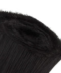 Heavy Duty Cnc Dust Shoe Brush With Thick Nylon Bristles For Vacuum Cleaners And Router Spindles close-up showing thick black bristles.