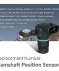 Camshaft Position Sensor For Buick Rainier, Chevrolet Cobalt SS, Colorado, Trailblazer, GMC Canyon, Envoy, And Isuzu Ascender - Beefed-Up OE Replacement 12568715 12571266 PC403 917-714 12584079 2131557 2CAM0099 product image.