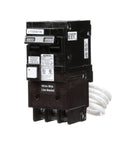 40 Amp Ground Fault Circuit Interrupter GFCI Circuit Breaker 2 Pole 120 to 240 Volt 10,000 AIC UL 943 Self Test side view