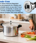 Three Piece Adjustable Pressure Regulator Kit For Canners And Pressure Cookers, 5 10 15 Lb Settings, kitchen counter scene