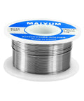 63-37 Tin Lead Rosin Core Solder Wire For Electrical Soldering 1mm Diameter 50g Spool Smooth Flow Low Melting Point 183C