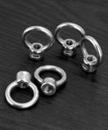 Lifting Eye Nut 10 Pack One Quarter Inch UNC Marine Grade Stainless Steel 316 Beefy Heavy Duty Rigging Gear for Lifting Equipment