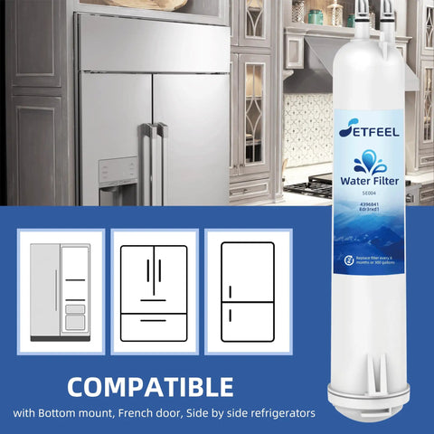 Water Filter Replacement For Whirlpool And Kenmore Refrigerators Replacing Models 9083 9030 4396841 Edr3rxd1 Coldspot