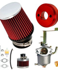 Performance Boosts Top Speed Carburetor Air Filter Adapter Kit For FRP GMB100 Coleman CT100U CC100X 98cc Predator Mini Bike