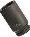 Pro Grade Three Quarter Inch Drive By 33mm Deep Socket Wrench showcasing durable black finish and secure grip for mechanics.