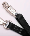 Two Pack Adjustable Horse Trailer Tie Straps 25 To 37 Inches, Built Tough Heavy Duty Nylon Tie Downs With Bull Snap And Panic Snap