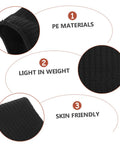 Close-up of Heavy Duty Cut Resistant Arm Sleeves For Welding And Yard Work showcasing PE material, lightweight, and skin-friendly fabric.