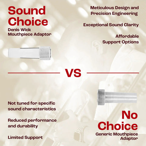 Mouthpiece Adapter For Trumpet And Cornet Silver Plated Quick Connector For Easy Mouthpiece Swaps Durable Fit For Students And Pros Smooth Transitions Without Tone Drop Reliable Brass Instrument Accessory comparison graphic