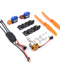 RC Fixed Wing Planes And Multirotors 2212 2200KV Brushless Motor SG90 9G Micro Servo 30A ESC And 6035 Propellers Combo Kit