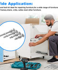 Premium Wheelbarrow Handle Bolts And Nuts Kit Includes Four Heavy Duty Frame Sizes For Quick Repair Of Aging Garden Carts Making Your Yard Work Gear Built Like A Tank Once More