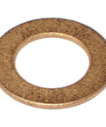 Bronze Machine Bushings Set 3/4 Inch By 1-1/4 Inch By 1/16 Inch Six Pack For Hubs, Linkages, And Small Machinery Perfect For Auto Work, DIY Projects, Home And Farm Use single bronze bushing ring