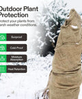 Heavy Duty Natural Burlap Fabric Roll 40 Inch By 13 Foot High Density Jute For Multipurpose Gardening And Outdoor Plant Care