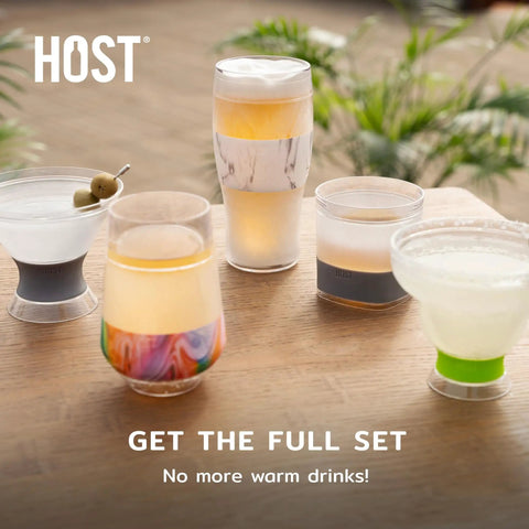 Assorted freezable double-wall insulated glasses on a table, promoting Freezable Beer Glasses Set Of 2 16 Oz Double Wall Insulated Pints Keep Brews Ice Cold Longer Gray Tumbler For Cold Drinks Perfect Gift For Men Who Love IPAs Lagers Stouts And More For Everyday Home Bar Use
