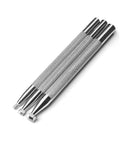 Double Beveler Stamp Set For Leathercraft, 3 Piece Pro Grade Stainless Steel Bevelers For Precise Carving, 6mm 4mm And 2mm Working Widths