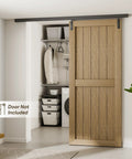 Ceiling Mount Box Rail Barn Door Hardware Kit Heavy Duty Steel Sliding Track For Interior And Exterior Doors Black Powder Coated