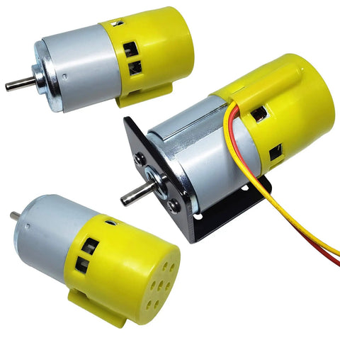 Beefy 12V 775 DC Gear Motor With Bracket High Speed 7500 To 15000 RPM Large Torque And Low Noise For DIY Power Tools And Electric Projects Like Printers Go Karts E Bikes And Sprayers