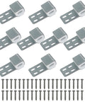 Top Shelf Heavy Duty 10 Piece Sofa Spring Clips Furniture Upholstery Repair Kit With 40 Screws for couch, chair, recliner.
