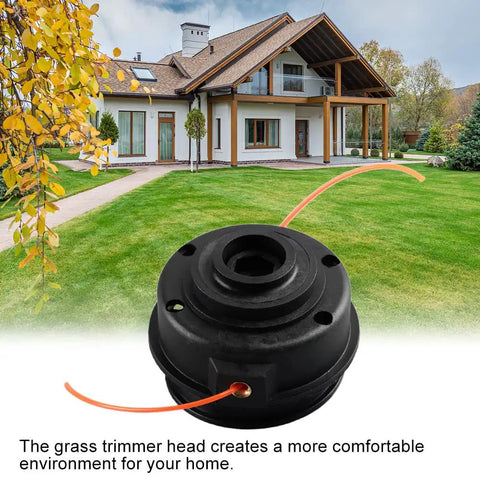 Dual Line Bump Feed Trimmer Head Knob Replacement For ST155 ST165 ST175 ST275 ST285 And Ryobi RY30040A RY30040B Easy Install Fits Weed Eater Style String Trimmers, black plastic