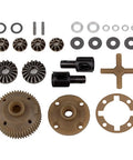 B6.1 Gear Differential Kit For RC Cars Compatible With RC10B6 And B6 Family Models laid out showing all components