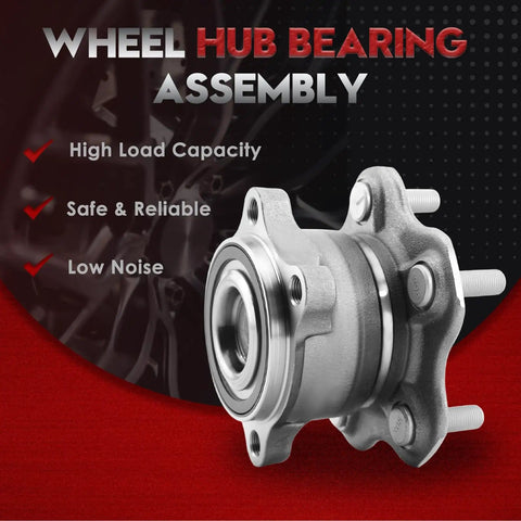 Nissan Rear Wheel Bearing And Hub Assembly Two Pieces For 2007 To 2018 Altima 2009 To 2019 Maxima 2015 To 2016 Murano detail