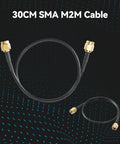 30CM SMA M2M cable from SMA Calibration Kit Set For NanoVNA H4 V2 V3 And SAA Mini1300 PS100, suitable for precise RF coaxial calibration.