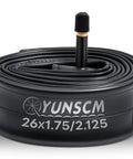 Premium 26 Inch Bike Inner Tube For Road, Mountain, Gravel And City Bikes 26x1.75 To 2.125 With Schrader Valve 32mm, ETRTO 47-559 To 57-559, Built From Durable Butyl Rubber For Everyday Ride