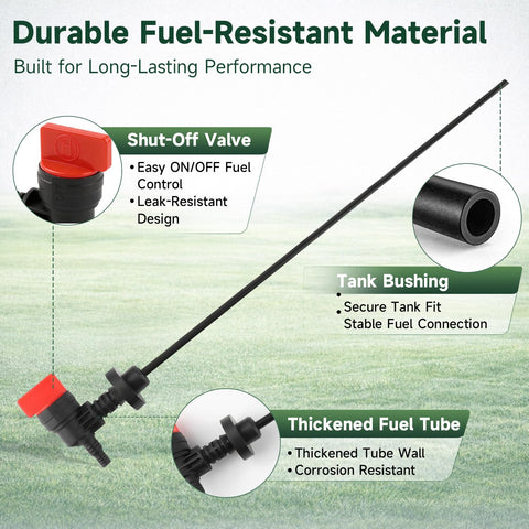 Fuel Pickup Tube And Tank Tube Bushing Kit For Club Car Gas Golf Cart DS 1992 Up And Precedent 2005 2008 Replacement Parts